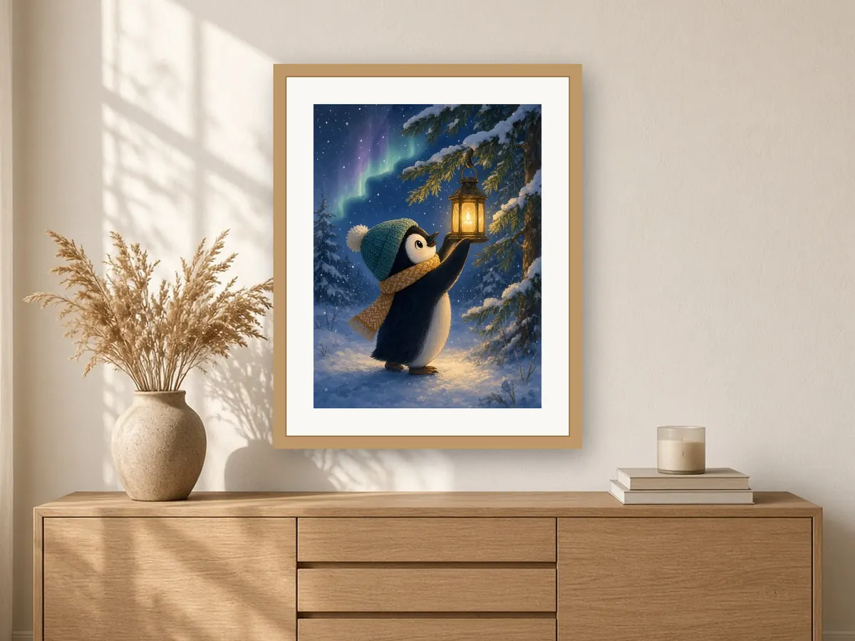 Pinguin Hangs the First Lantern – preview