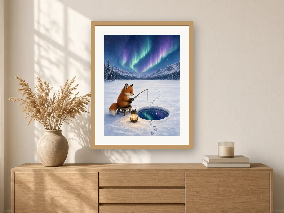 The Fox Who Fished for Stars – preview